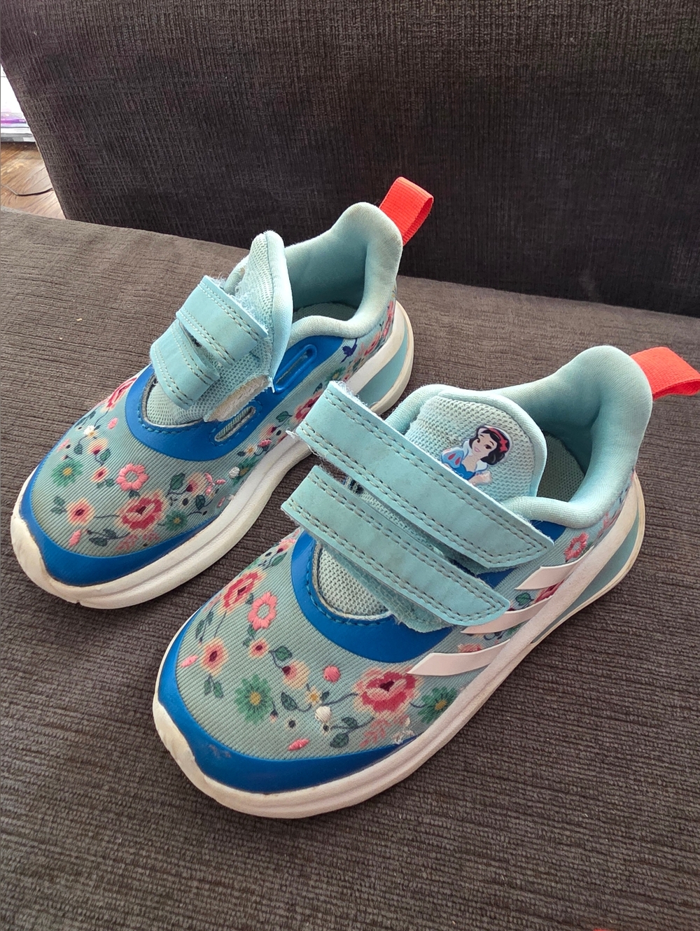 Adidas Light Blue Snow White girls Sneakers